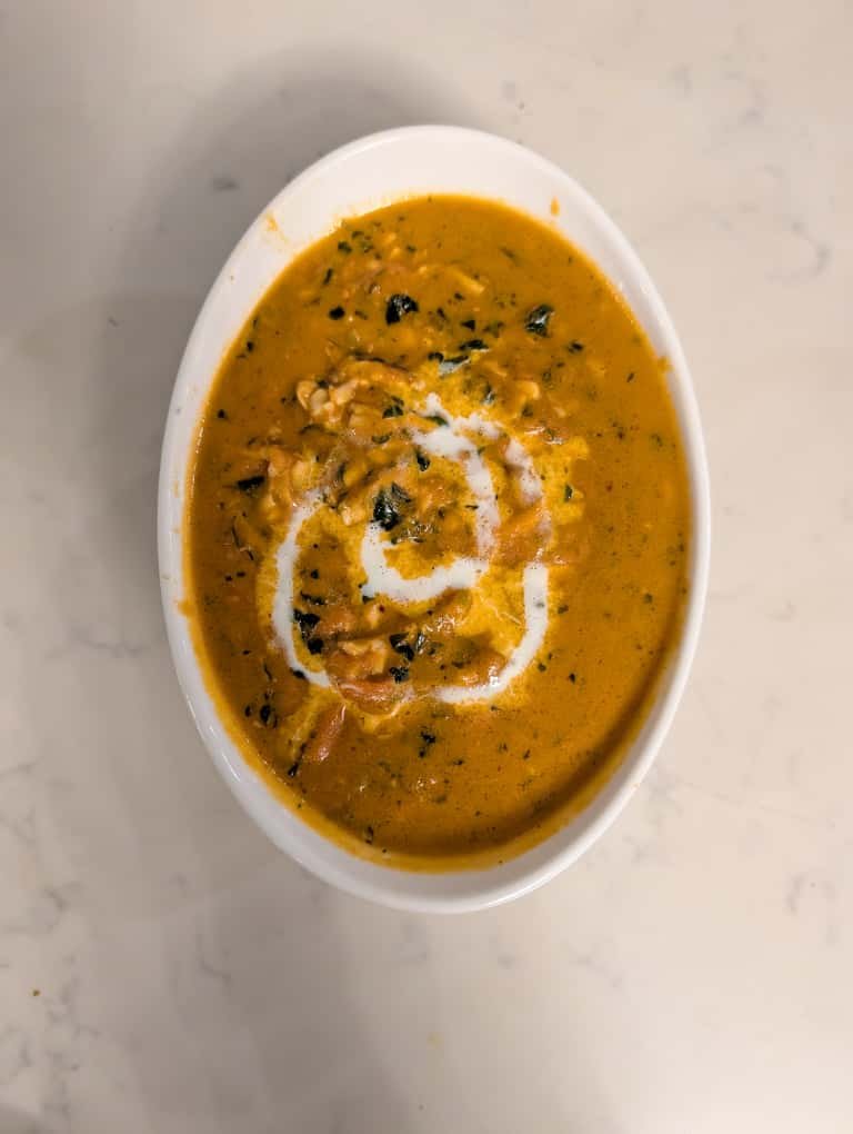 Butter Chicken - Authentic Indian restaurant dish